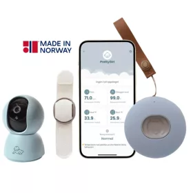   BabySensor Relax kamerás szett – okos babafigyelő rendszer HD kamerával
