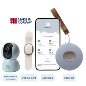   BabySensor Relax kamerás szett – okos babafigyelő rendszer HD kamerával