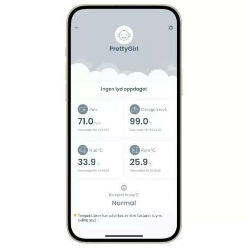 BabySensor Relax okos babafigyelő rendszer