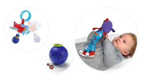 Yookidoo csörgő játék - Pilóta repülővel  0h+