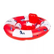 Swim Essentials baba úszógumi - Red-White whale 69 cm