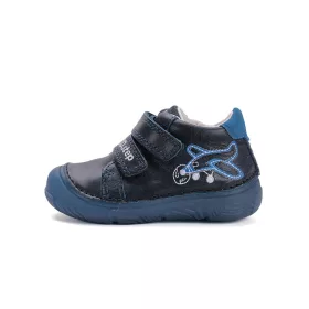   D.D.step S082-52781A Royal Blue fluoreszkáló repülős gyerek cipő (24)