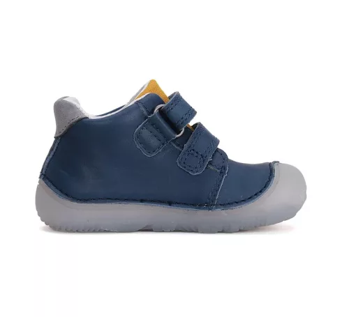 D.D.step S073-51696A Barefoot Kék sárkányos gyerek cipő (20)