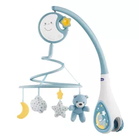  Chicco Next 2 Dreams zenélő forgóka - éjszakai fény - Kék