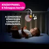 Chicco Next 2 Dreams zenélő forgóka - éjszakai fény - Rózsaszín
