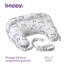 Boppy Deluxe szoptatós párna - Hello Baby