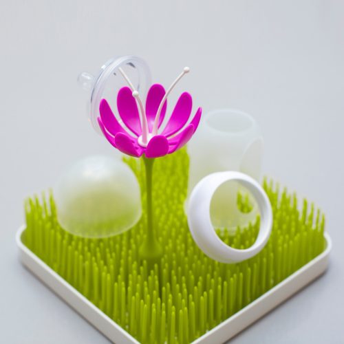 Boon Lawn edény szárító fűhöz, kiegészítő - Magenta virág