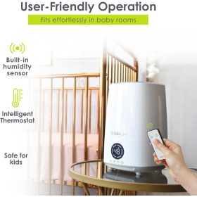   Bblüv Umidö 4 az 1-ben automata ultrahangos párásító & anionos légtisztító & aromadiffúzor & éjszakai fény