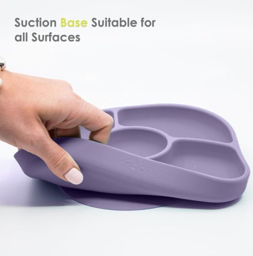 Bblüv Set szilikon etetési szett - Violet