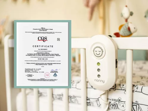 Nanny BM-02 légzésfigyelő készülék