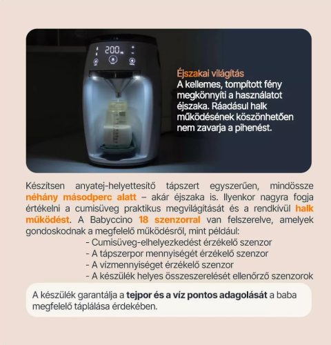 Zopa Babyccino tápszerkészítő automata