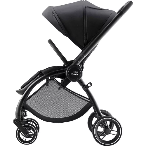 Britax Römer Rio Comfort Core Set STYLE 3in1 Rio babakocsi + mózeskosár + Baby-Safe Core babahordozó - Carbon Black