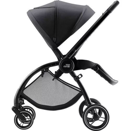Britax Römer Rio Comfort Core Set STYLE 3in1 Rio babakocsi + mózeskosár + Baby-Safe Core babahordozó - Carbon Black