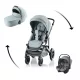 Britax Römer Smile 5Z Comfort Core Set STYLE 3in1 Smile 5Z babakocsi + mózeskosár + Baby-Safe Core babahordozó - Harbor Blue