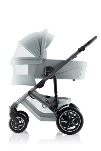 Britax Römer Smile 5Z Comfort Core Set STYLE 3in1 Smile 5Z babakocsi + mózeskosár + Baby-Safe Core babahordozó - Harbor Blue