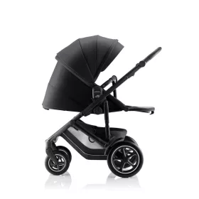   Britax Römer Smile 5Z Comfort Core Set STYLE 3in1 Smile 5Z babakocsi + mózeskosár + Baby-Safe Core babahordozó - Carbon Black