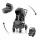 Britax Römer Smile 5Z Comfort Core Set STYLE 3in1 Smile 5Z babakocsi + mózeskosár + Baby-Safe Core babahordozó - Mineral Grey
