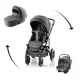 Britax Römer Smile 5Z Comfort Core Set STYLE 3in1 Smile 5Z babakocsi + mózeskosár + Baby-Safe Core babahordozó - Mineral Grey