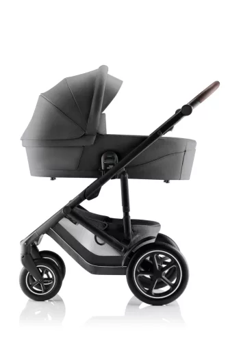 Britax Römer Smile 5Z Comfort Core Set STYLE 3in1 Smile 5Z babakocsi + mózeskosár + Baby-Safe Core babahordozó - Mineral Grey