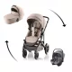 Britax Römer Smile 5Z Comfort Core Set STYLE 3in1 Smile 5Z babakocsi + mózeskosár + Baby-Safe Core babahordozó - Teak
