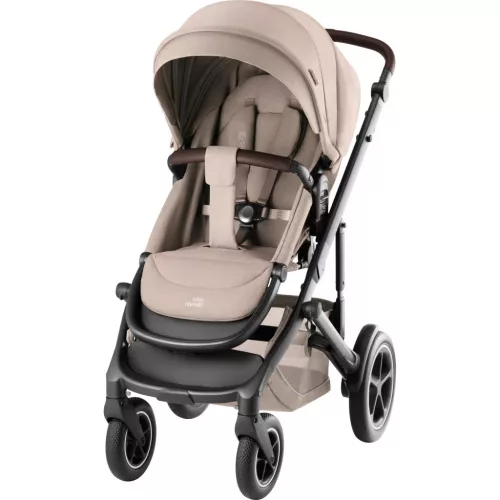 Britax Römer Smile 5Z Comfort Core Set STYLE 3in1 Smile 5Z babakocsi + mózeskosár + Baby-Safe Core babahordozó - Teak