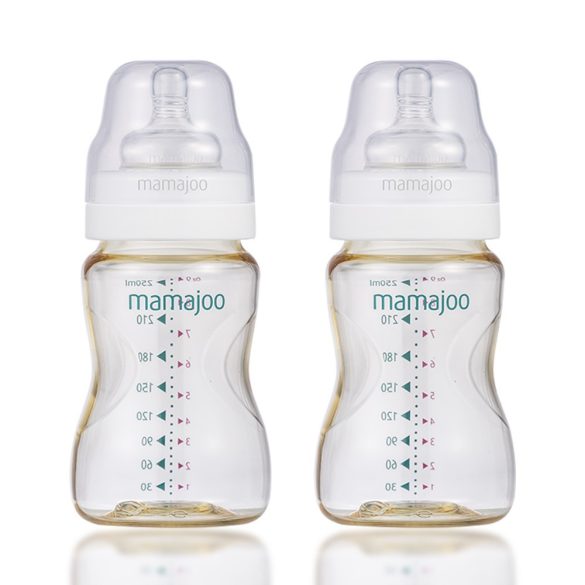 Mamajoo BPA mentes PES Cumisüveg - 2 db - 250 ml - arany