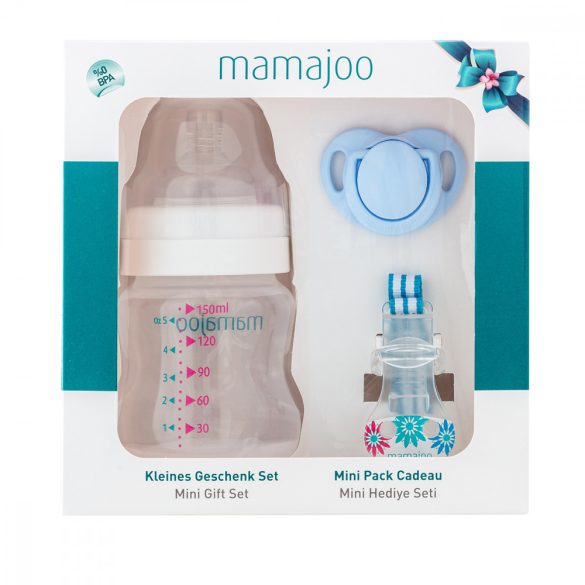 Mamajoo Mini ajándék szett - Kék 150 ml