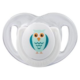   Mamajoo Ortodontikus cumi tárolódobozzal 6h+   - Fehér bagoly