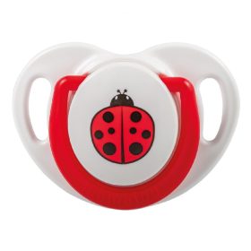   Mamajoo Ortodontikus cumi tárolódobozzal 6h+   - Piros katica