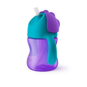   Philips Avent Bendy szívószálas itatópohár (200ml) - 9 h+ - Lila