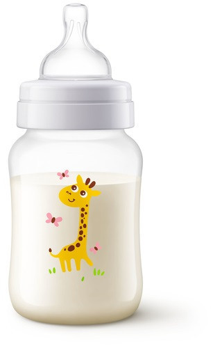 Avent Anti-Colic cumisüveg - 260 ml  (1 h+) - Zsiráf