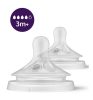 Philips AVENT SCY964/02 Natural Response etetőcumi 4 közepes átfolyás 3hó+, 2 db