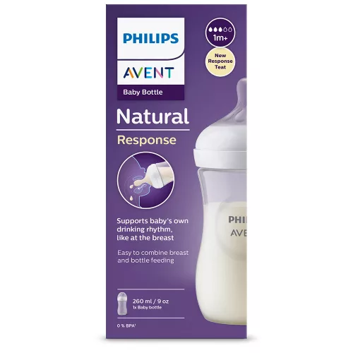 Philips Avent SCY903/01 Natural Response cumisüveg 260 ml 1hó+