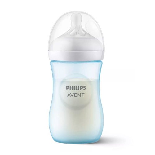 Philips AVENT SCY903/21 Natural Response cumisüveg 260 ml, 1hó+, kék