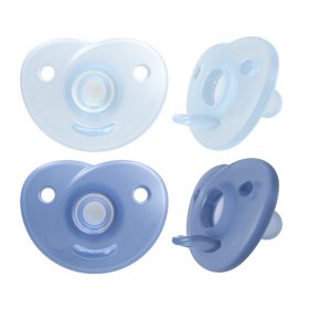   Philips Avent SCF099/21 Soothie 2 db-os Ortodontikus játszócumi (0-6 hó) Fiús - Kék