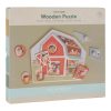 Little Dutch Fa formabeillesztő puzzle - Little farm