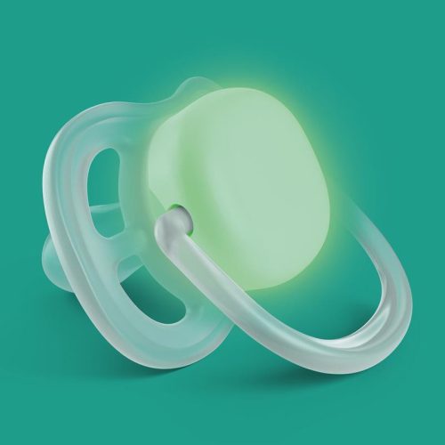 Philips Avent SCF376/14 Játszócumi Ultra air éjszakai 6-18hó 2 db - Lányos