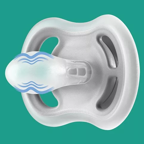 Philips Avent SCF349/18 játszócumi Ultra air 18hó+ 2db - Fiús - Elefánt