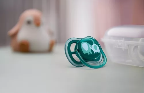 Philips Avent SCF349/18 játszócumi Ultra air 18hó+ 2db - Fiús - Elefánt