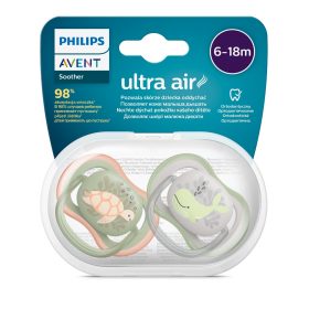   Philips Avent SCF085/60 Játszócumi Ultra air Mintás 6-18hó 2 db - Fiús - Tenger