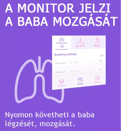 Snuza Pico 2 légzésfigyelő