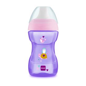 MAM Fun to Drink ivópohár 270 ml (2023) 8h+ Lila - Teknős