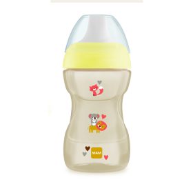   MAM Fun to Drink ivópohár 270 ml (2023) 8h+ Sárga - Oroszlán