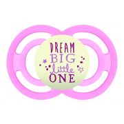  MAM Perfect éjszakai szilikon cumi 6h+ - Rózsaszín - Dream big