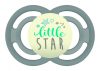 MAM Perfect éjszakai szilikon cumi 6h+ - Szürke - Little star