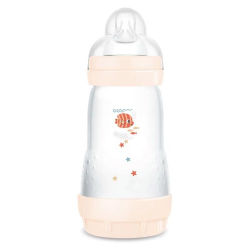 MAM Anti-Colic cumisüveg 260 ml Sealife (2024) - 2h+ - Bézs - Hal