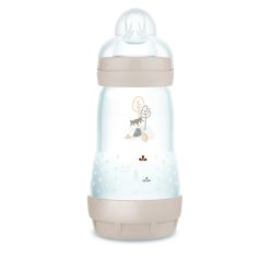   MAM Anti-Colic Matt cumisüveg 260 ml (2024) - 2h+ - Bézs - Mósómedve