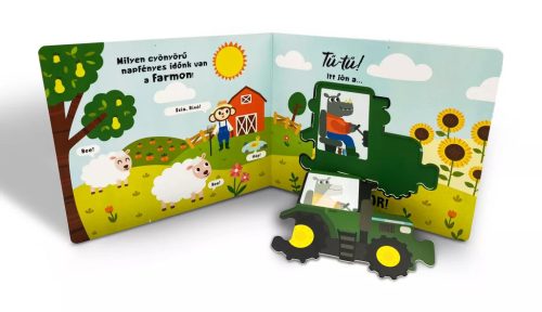 Csengőkert Kiadó: Körbe a városba! – Könyv, kirakó, játék