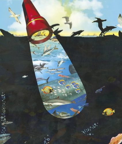 Napraforgó Zseblámpával - A tenger alatt