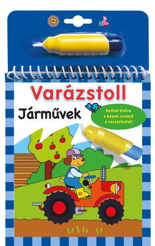 Napraforgó Varázstoll kisfestő - Járművek